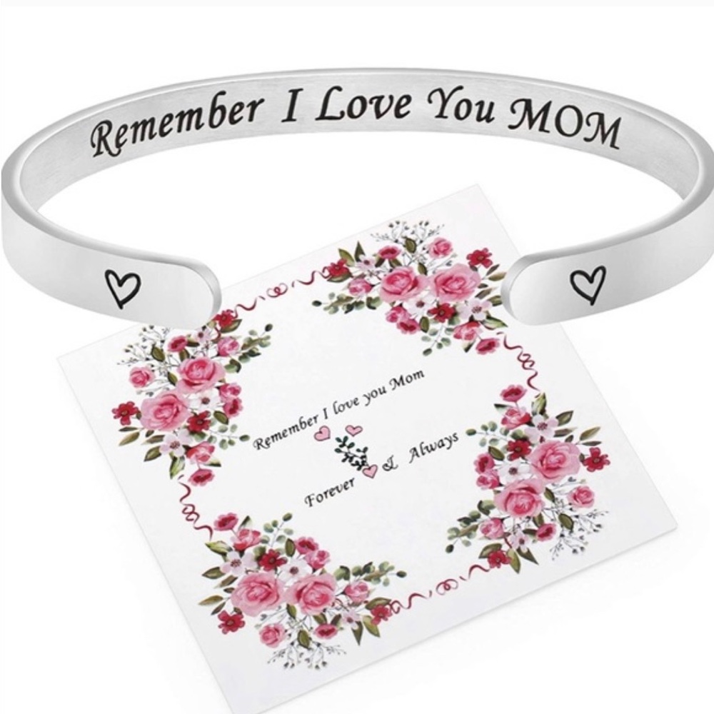 JoyCuff Inspirational Mantra Cuff Bracelets for Women